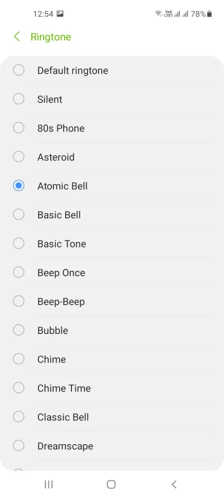 Change WhatsApp Ringtone on Android Step 4