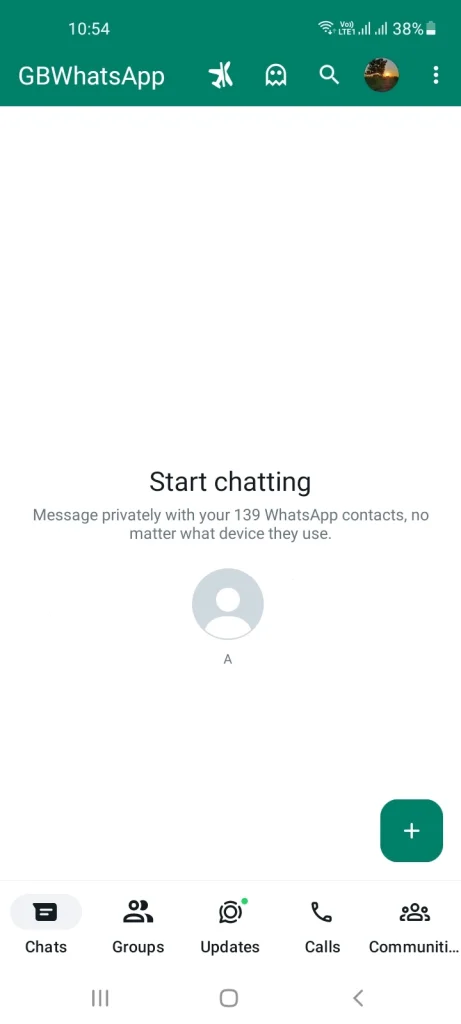 See Deleted Status in WhatsApp Using WhatsApp Mods Step 1